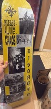 Disorder Allow The Chaos 8.50 Skateboard Deck Disorderly Conduct 8.5” NEW Sealed