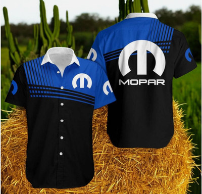 Mopar Logo Hawaiian Shirt