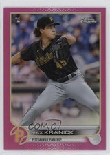 2022 Topps Chrome Pink Refractor Max Kranick #144 0k26
