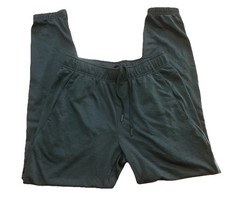 Apana Mens Gray Joggers Lightweight Performance Lounge Athleisure Gym Sz Med