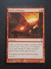 1x Mark of Mutiny - Lightly Played English MTG - Magic 2013 Regular