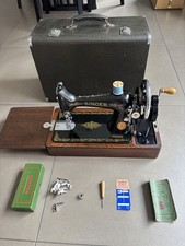 Singer 99K (1950) Hand Crank with Case + Manual and parts - Serviced/Working