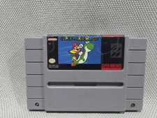 Super Mario World Super Nintendo SNES Authentic Tested & Working Cartridge Only