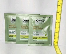 3x Suave Deep Conditioning Mask  Almond & Shea Butter Normal To Dry Hair 1.5 oz