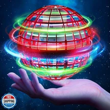 ANOEPUY Flying Orb Ball Toys 2025, Hover Boomerang Spinner Fly Ba
