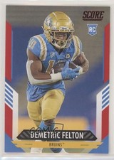 2021 Score Rookies Red Demetric Felton #319 rg5