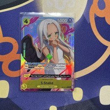 One Piece S-Snake OP13-114 Alternate Art Foil Carrying on His Will Rare 5000