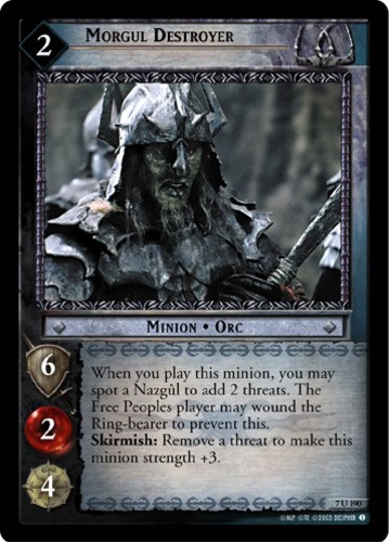 Morgul Destroyer Ungraded LOTR: The Return of the King