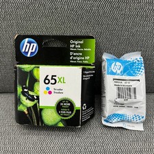 HP Genuine 65XL Tri-Color  65 Tri-Color Combo Ink Cartridges Exp Oct 2021