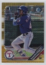 2019 Bowman Mega Box Gold Mojo Refractor 13/50 Julio Pablo Martinez #BCP-30 w5p