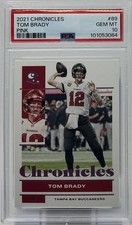 Tom Brady PSA 10- 2021 Panini Chronicles Pink -Patriots, Buccaneers, Michigan