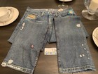 X-RAY JEANS XRAY Men’s 38 PURPLE Vintage Studded Embroidered Distressed — photo 2