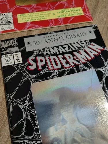 Spider-Man 30th Anniversary Hologram Covers - 4 Issues (#90, #365, #189, #26)