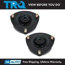 TRQ Front Upper Shock Strut Mount Kit Plate Bearing Pair Set For Honda Civic