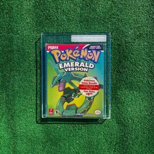 Pok mon Emerald Strategy Guide prima And How To Catch  em All Double Pack Graded