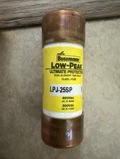 Bussmann LPJ-25SP 25A 600V Dual Element Time Delay Fuse G2