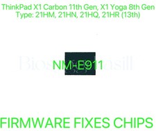 ThinkPad X1 Carbon 11th Gen, X1 Yoga 8th Gen, BIOS CHIP 21HM 21HN 21HQ 21HR