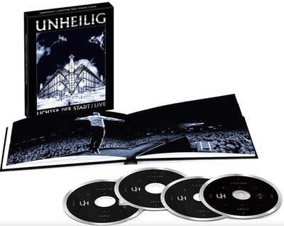 Unheilig - Lichter der Stadt Special Edition 2 CD + 2 DVD + Fotobuch NEU OVP