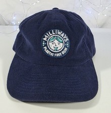 Beechfield Corduroy Blue Hat Millieways Plast...