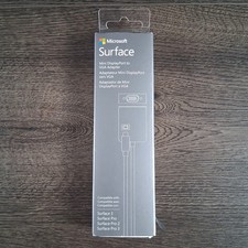 Microsoft Surface Mini 1554 Black Portable Display Port To VGA Adapter
