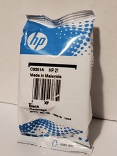 Genuine HP 21 Black Ink Cartridge C9351A New Sealed - No Box