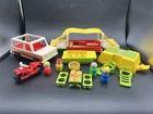 VTG 1979 Fisher Price Little People Pop-Up Camper Set #992