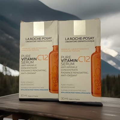 La Roche Posay Vitamin C12 Serum 30 mL Ea PACK OF 2~ FREE SHIPPING 