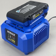 Kobalt 24V MAX 2.0 Ah Max Lith-Ion Battery & 24v Max Charger Kit