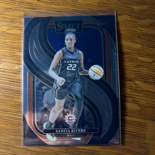 2025 Panini Select WNBA - Premier Level Saniya Rivers #132 (RC)