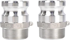 Aluminum Camlock Fitting Part F Male Adapter x NPT Thread 250 PSI Coupling