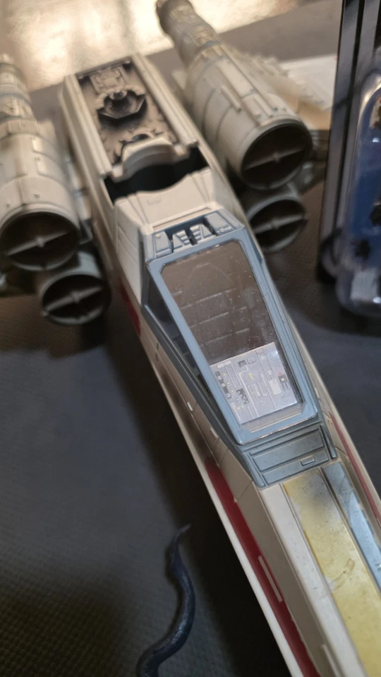 Boneco de ação 2002 Luke Skywalker X-Wing Fighter, Luke Skywalker - Imagem 3 de 4