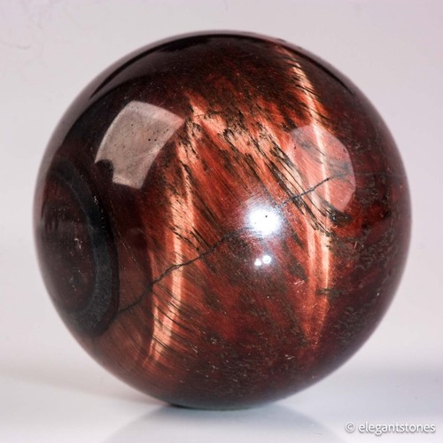 48g32mm Esfera Ojo de Tigre Rojo Bola de Cristal Cuarzo Natural Piedras Preciosas Curativas Chakra - Imagen 6 de 10