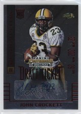 2015 Contenders Draft Picks College Ticket Red Foil John Crockett #255 Auto 0c2