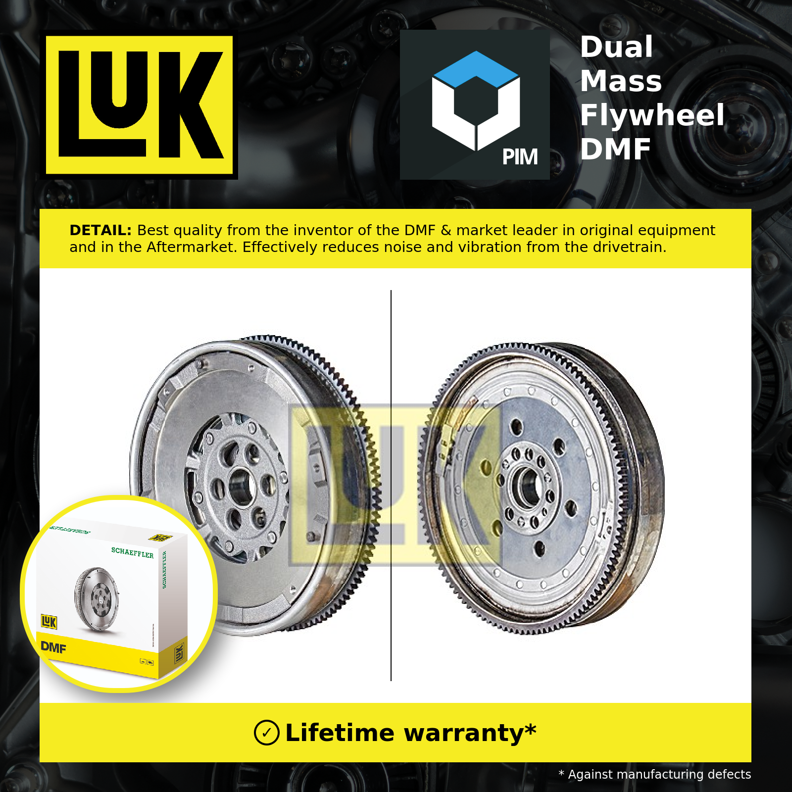 Dual Mass Flywheel DMF fits BMW Z4 E85 2.0 05 to 07 N46B20B LuK 21207541018 New