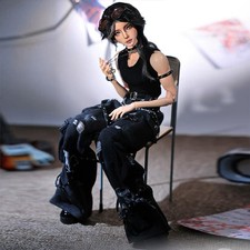 1/4 BJD Doll Face Makeup Full Set Subculture American Punk Rock Boy Holiday Gift
