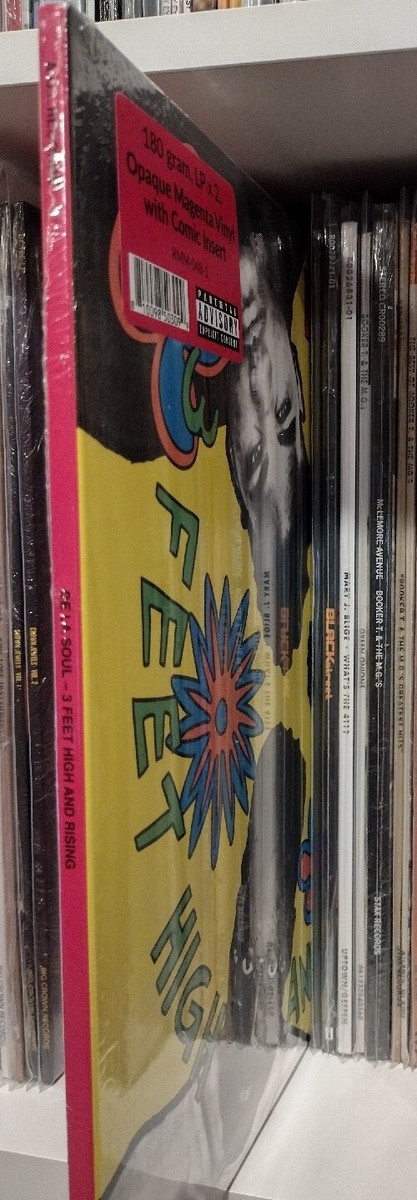 De La Soul - 3 Feet High And Rising [Magenta Vinyl] NEW