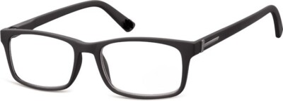 Komplettbrille Montana 73 schwarz  bis + 4,0 dpt. Lesebrille  --Aktionspreis--