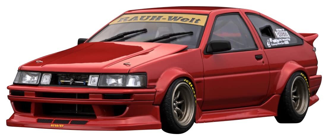 Ignition Model 1/18 RWB AE86 RED finished product | eBay