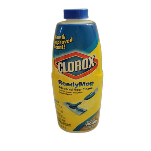 Clorox Ready Mop Advanced Floor Cleaner Refill Bottle 24oz Lot of 3 Bottles