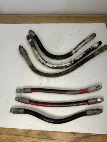 Bobcat 610 600 Wisconsin VH4D Hydraulic Lines Lot Of Six