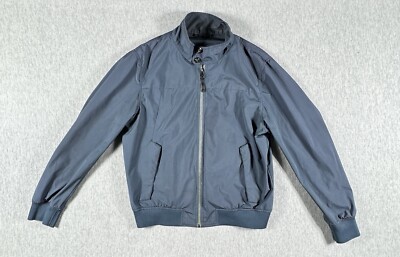 Mango Man Smart Jacket Men's Medium Casual Full Zip Water Repellent Technology