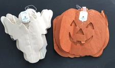 Halloween Decoration Tissue Paper Jack-o-Lantern & Ghosts AMSCAM Large
