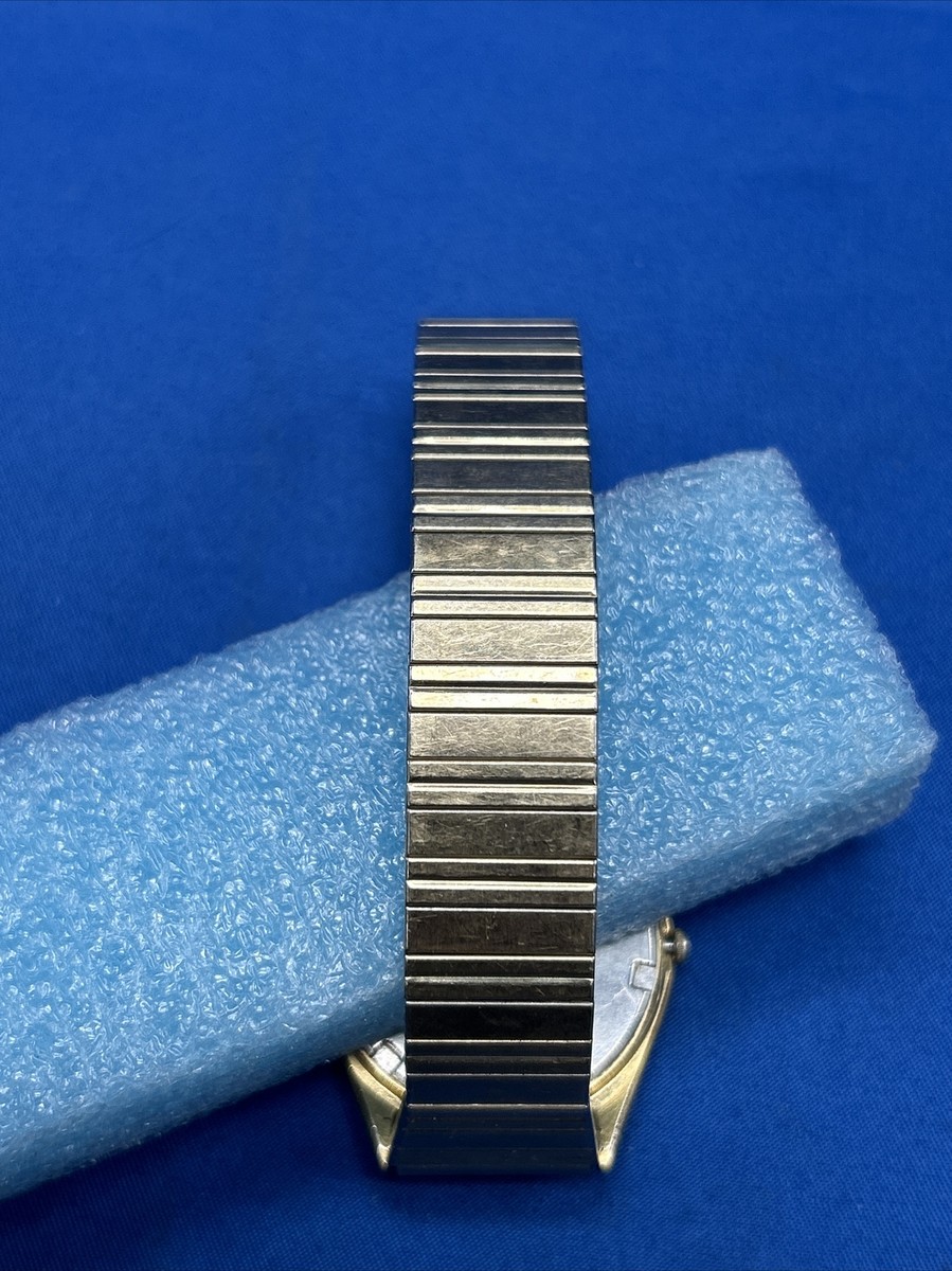 Vintage Mens Seiko 5h23 7009 Gold Tone Quartz Watch New Vintage Mens Seiko 5h23 7009 Gold Tone Quartz Watch New