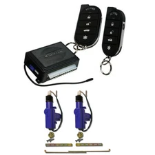 1-way Keyless Entry Car Alarm Vehicle Security System with door lock Actuator
