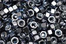 (75) Heavy Hex Nuts 5/8-11 Zinc Plated Coarse Thread A563