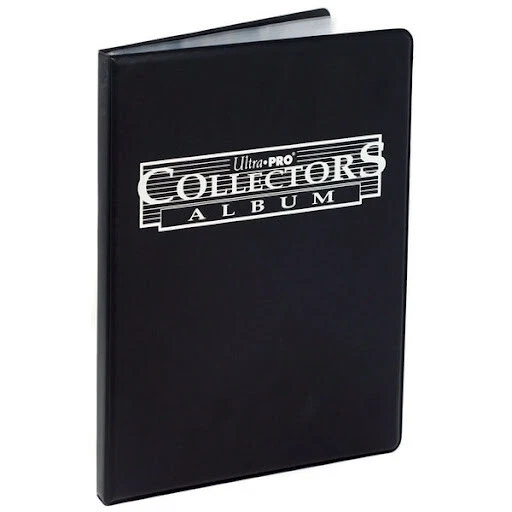Ultra PRO 9-Pocket Collectors Album BLACK Portfolio Panini Fussball Topps Karten