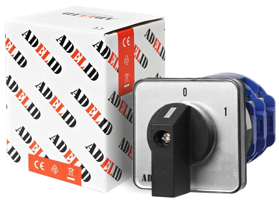 Drehschalter Nockenschalter Wendeschalter Hauptschalter Motorschalter Schalter - Bild 4 von 4