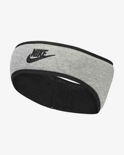 Nike Men's Club Fleece Headband Dark Grey Heather/Black OSFM