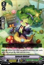 Cardfight 4x Spinach Advisor - V-EB03/058EN - C