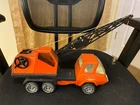 Vintage Tonka Expandable Working Crane Red Used
